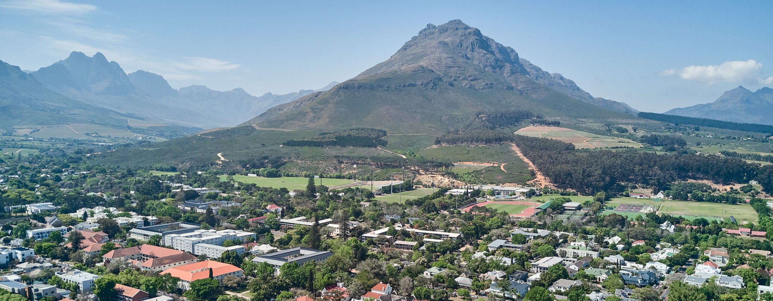 Aerial Picture of Stellenbosch