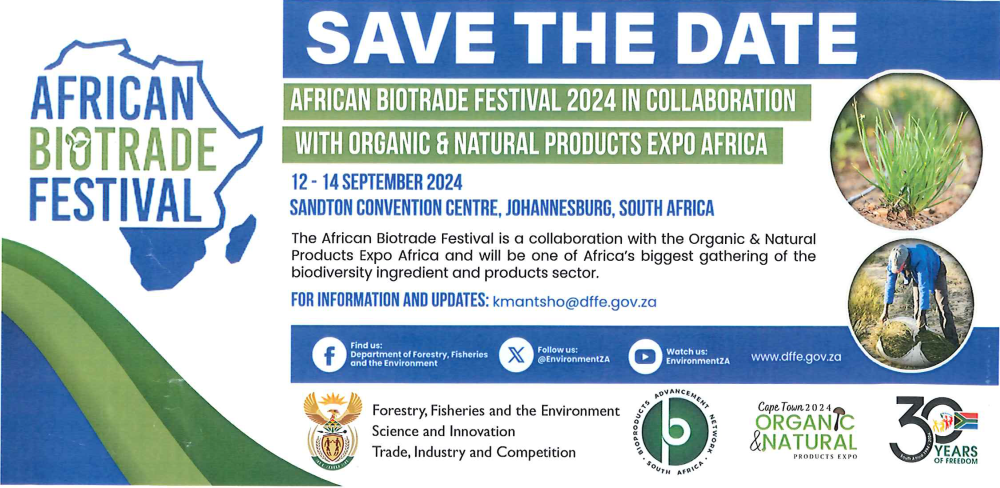 African Biotrade Festival poster