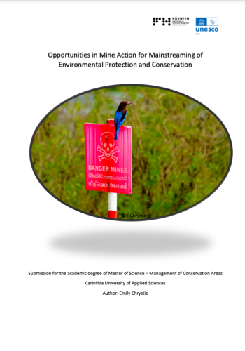 Opportunities in Mine Action for Mainstreaming of Environmental Protection and Conservation