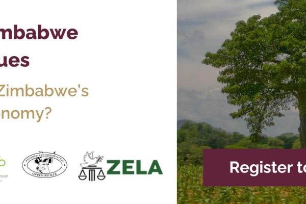 Image promoting events on the Zimbabwe Biodiversity Economy