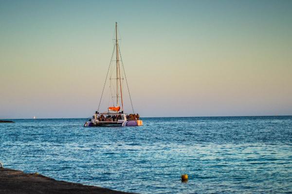 Boat on the ocean