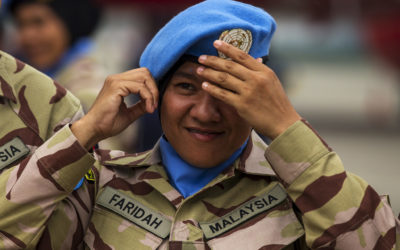 Speaking truce to power: The benefits of deploying female soldiers on foreign peacekeeping missions